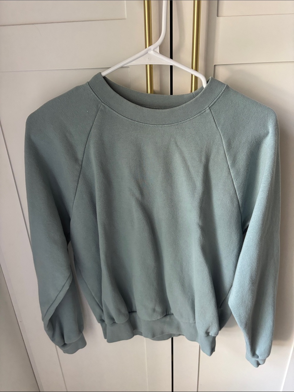 Gap blue vintage soft raglan sweatshirt size XS